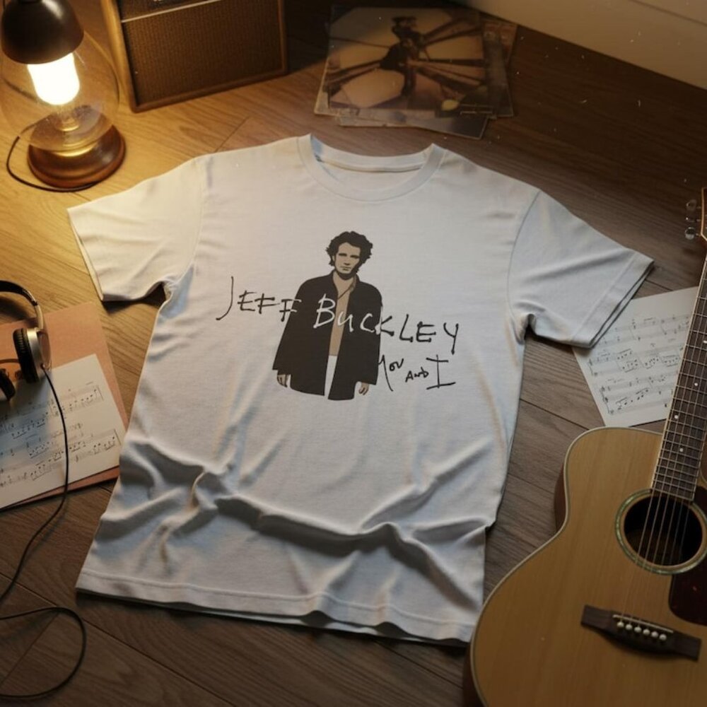 Jeff Buckley You and I Album Art 90s Alternative Rock T-Shirt